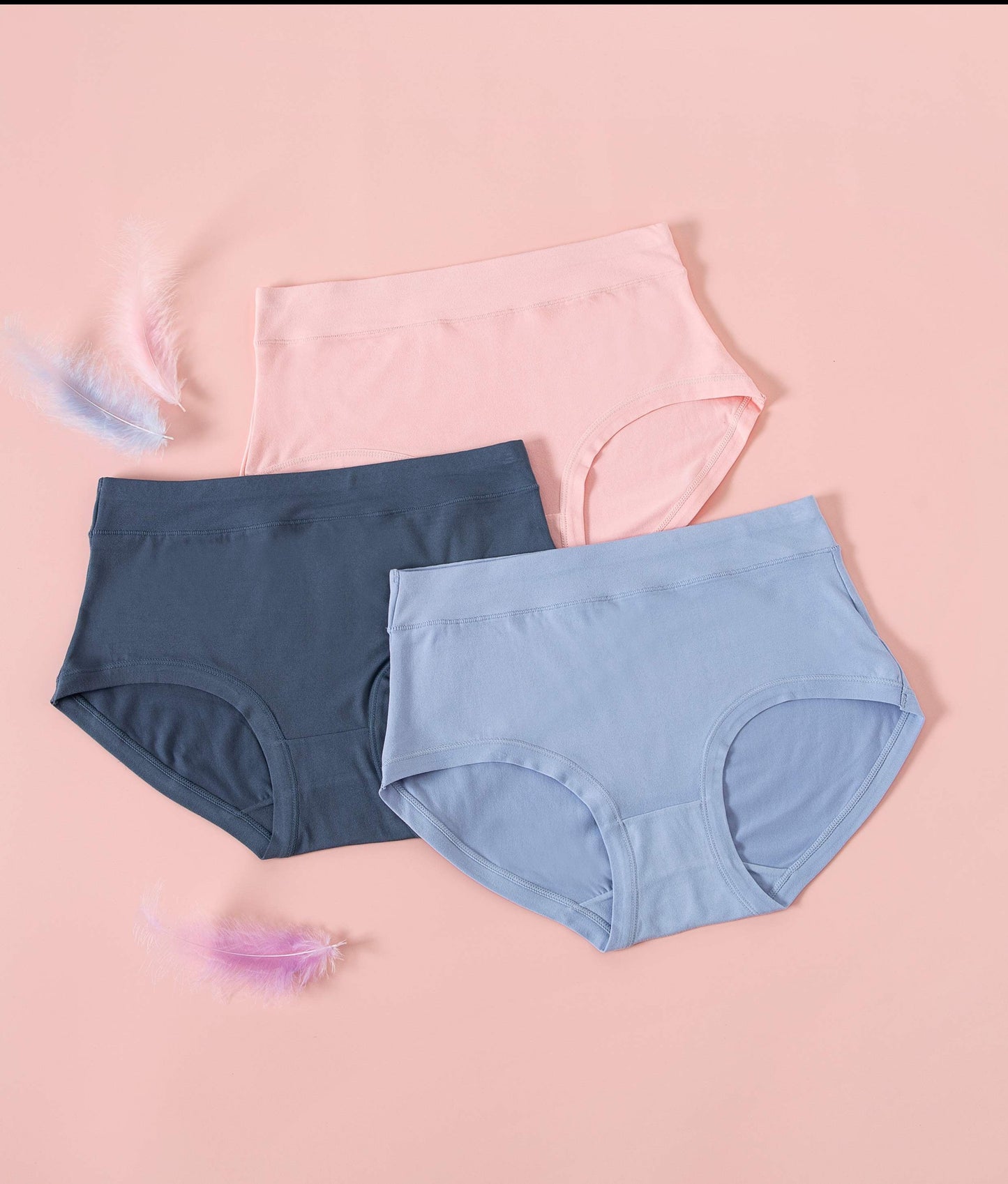 Daily Panties Set Underwear [3pcs in a set] 076-020014