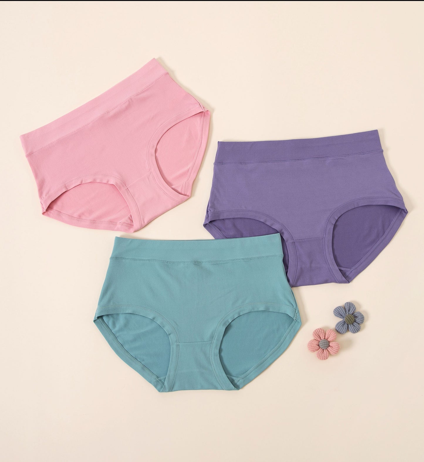 Daily Panties Set Underwear [3pcs in a set] 076-020014